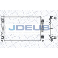 001M07 JDEUS Радиатор, охлаждение двигателя