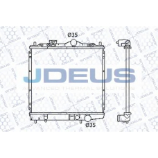 018M07 JDEUS Радиатор, охлаждение двигателя