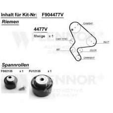 F914450V FLENNOR Комплект ремня грм