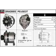 DRA0995 DELCO REMY Генератор