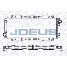 RA0120740 JDEUS Радиатор, охлаждение двигателя