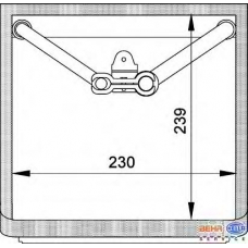 8FV 351 210-751 HELLA Испаритель, кондиционер