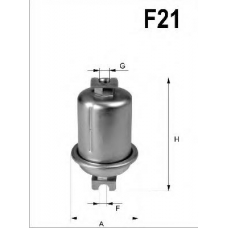 WF8076 QUINTON HAZELL Фильтр топливный