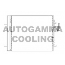 105598 AUTOGAMMA Конденсатор, кондиционер