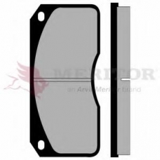 MDP523 MERITOR Комплект тормозных колодок, дисковый тормоз