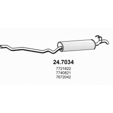 24.7034 ASSO Глушитель выхлопных газов конечный