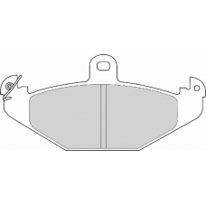 FD6485N NECTO Комплект тормозных колодок, дисковый тормоз