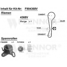 F904340V FLENNOR Комплект ремня грм