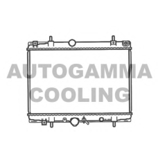 102995 AUTOGAMMA Радиатор, охлаждение двигателя