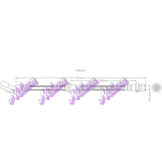 H5644 Brovex-Nelson Тормозной шланг