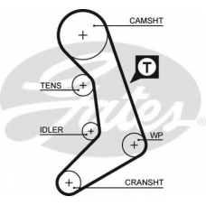 5398XS GATES Ремень ГРМ