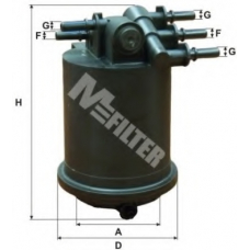 DF 3517 MFILTER Топливный фильтр