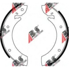8780 ABS Комплект тормозных колодок; комплект тормозных кол