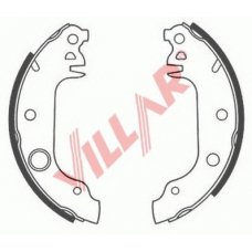 629.0528 VILLAR Комплект тормозных колодок