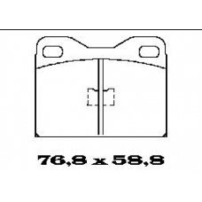 BL1046A1 FTE Колодки тормозные