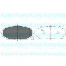 KBP-3509 KAVO PARTS Комплект тормозных колодок, дисковый тормоз
