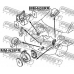 MM-N38FR FEBEST Подвеска, двигатель
