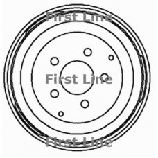 FBR696 FIRST LINE Тормозной барабан