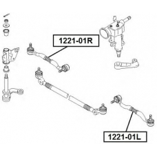1221-01L ASVA Наконечник поперечной рулевой тяги