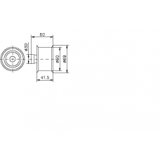 TKR 9089 TIMKEN Натяжной ролик, ремень грм