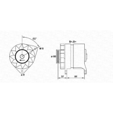 943346005010 MAGNETI MARELLI Генератор