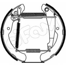 151-148 CIFAM Комплект тормозных колодок
