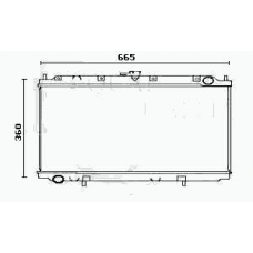 RM0168 EQUAL QUALITY Радиатор, охлаждение двигателя