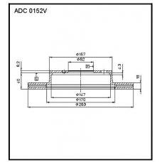 ADC 0152V Allied Nippon Гидравлические цилиндры