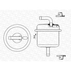 213908729600 MAGNETI MARELLI Топливный фильтр