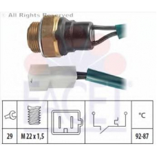 7.5015 FACET Термовыключатель, вентилятор радиатора