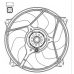 47069 NRF Вентилятор, охлаждение двигателя