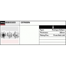 DC83320 DELCO REMY Тормозной суппорт