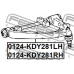 0124-KDY281LH FEBEST Рычаг независимой подвески колеса, подвеска колеса