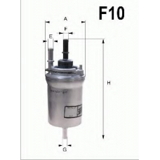 WF8386 QUINTON HAZELL Фильтр топливный