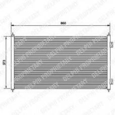 TSP0225491 DELPHI Конденсатор, кондиционер