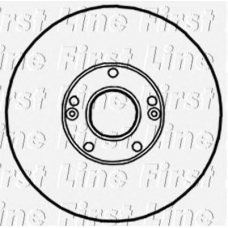 FBD1786 FIRST LINE Тормозной диск