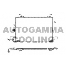 101750 AUTOGAMMA Конденсатор, кондиционер