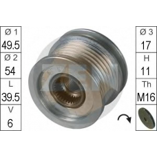 ZN5514 ERA Механизм свободного хода генератора