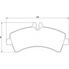 363700036027 MAGNETI MARELLI Комплект тормозных колодок, дисковый тормоз