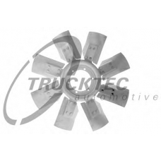 01.19.058 TRUCKTEC AUTOMOTIVE Крыльчатка вентилятора, охлаждение двигателя