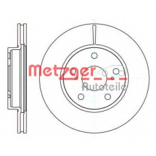 61122.10 METZGER Тормозной диск