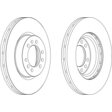 FCR235A FERODO Тормозной диск