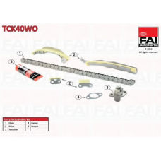 TCK40WO FAI AutoParts Комплект цели привода распредвала