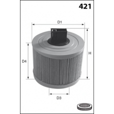 EL9201 MECAFILTER Воздушный фильтр
