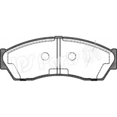 IBD-1008 IPS Parts Комплект тормозных колодок, дисковый тормоз