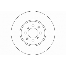 MDC1501 MINTEX Тормозной диск