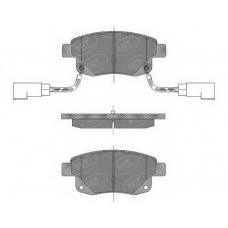 SP 492 PR SCT Комплект тормозных колодок, дисковый тормоз
