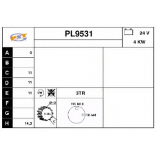 PL9531 SNRA Стартер