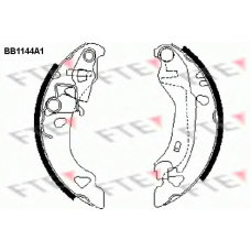 BB1144A1 FTE Комплект тормозных колодок