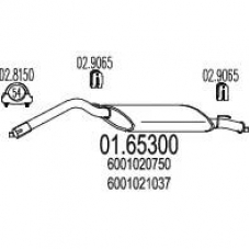 01.65300 MTS Глушитель выхлопных газов конечный